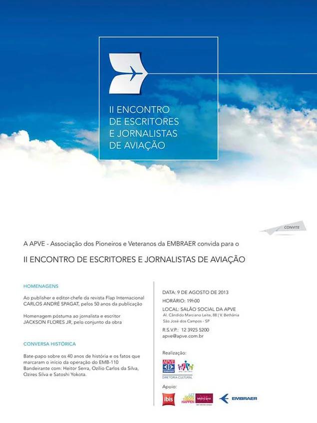 II Encontro de Escritores e Jornalistas de Aviação