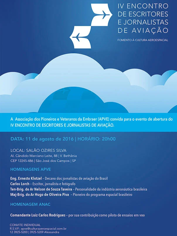 IV Encontro de Escritores e Jornalistas de Aviação